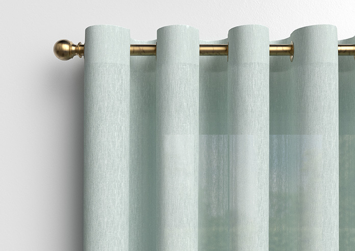 Livorno Voile, Pale Duck Egg - Made to Measure Curtains - Image 13